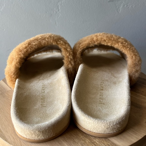 Jenni Kayne Shearling Slide NWOB ~ Size 36 - Picture 7 of 10